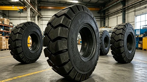 Features Of Solid Tire Tread Patterns