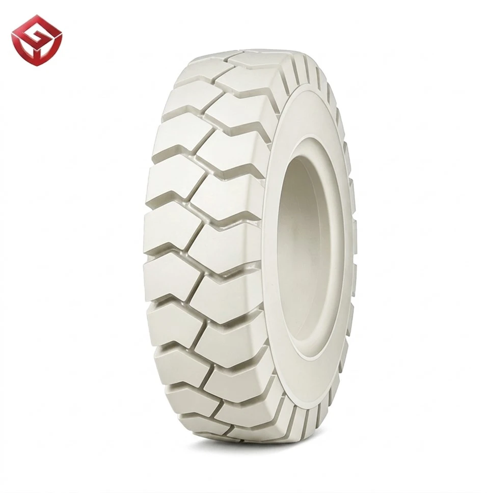 Non Marking Solid Rubber Tires